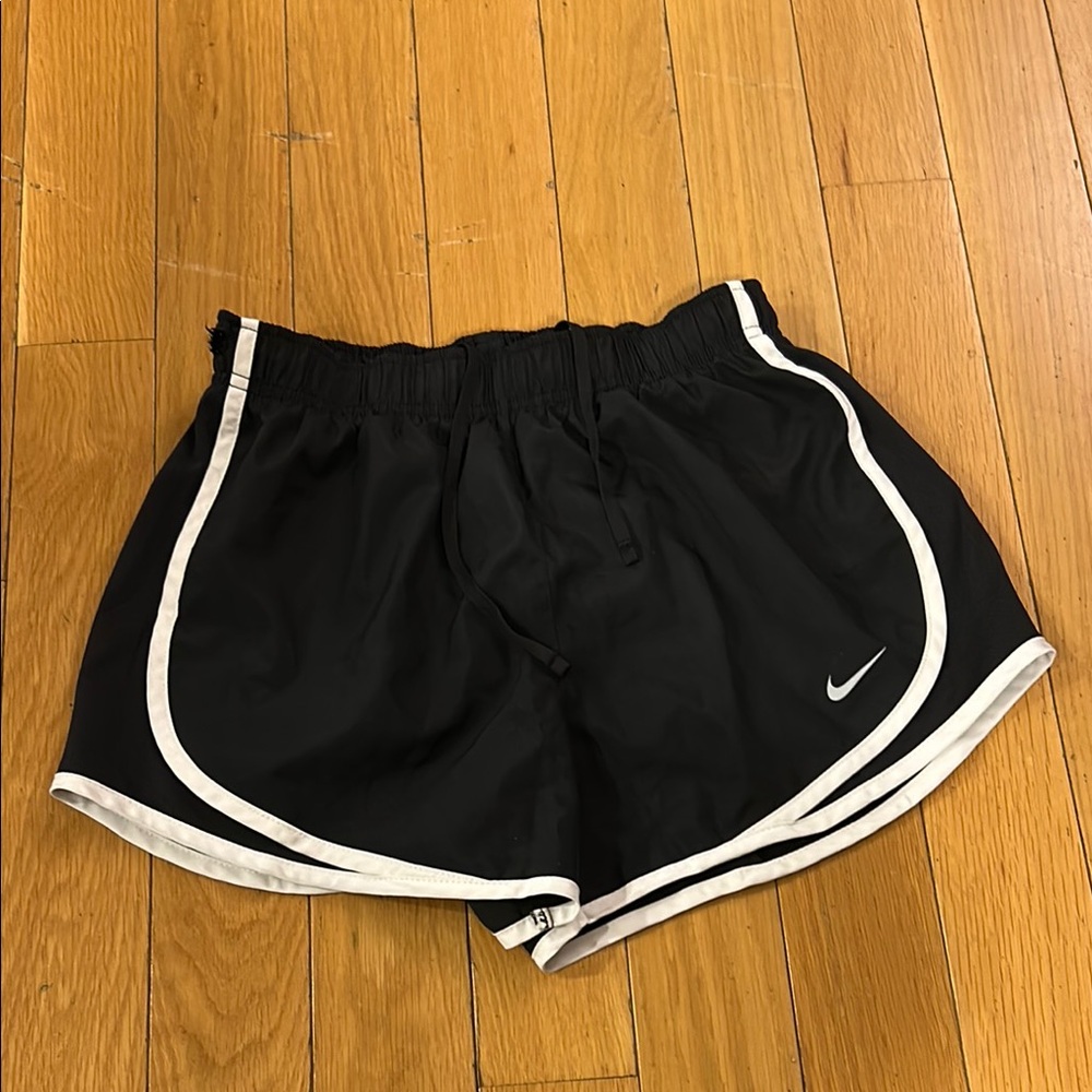 Nike Dri Fit Women's Black Lined Running Shorts Size Small